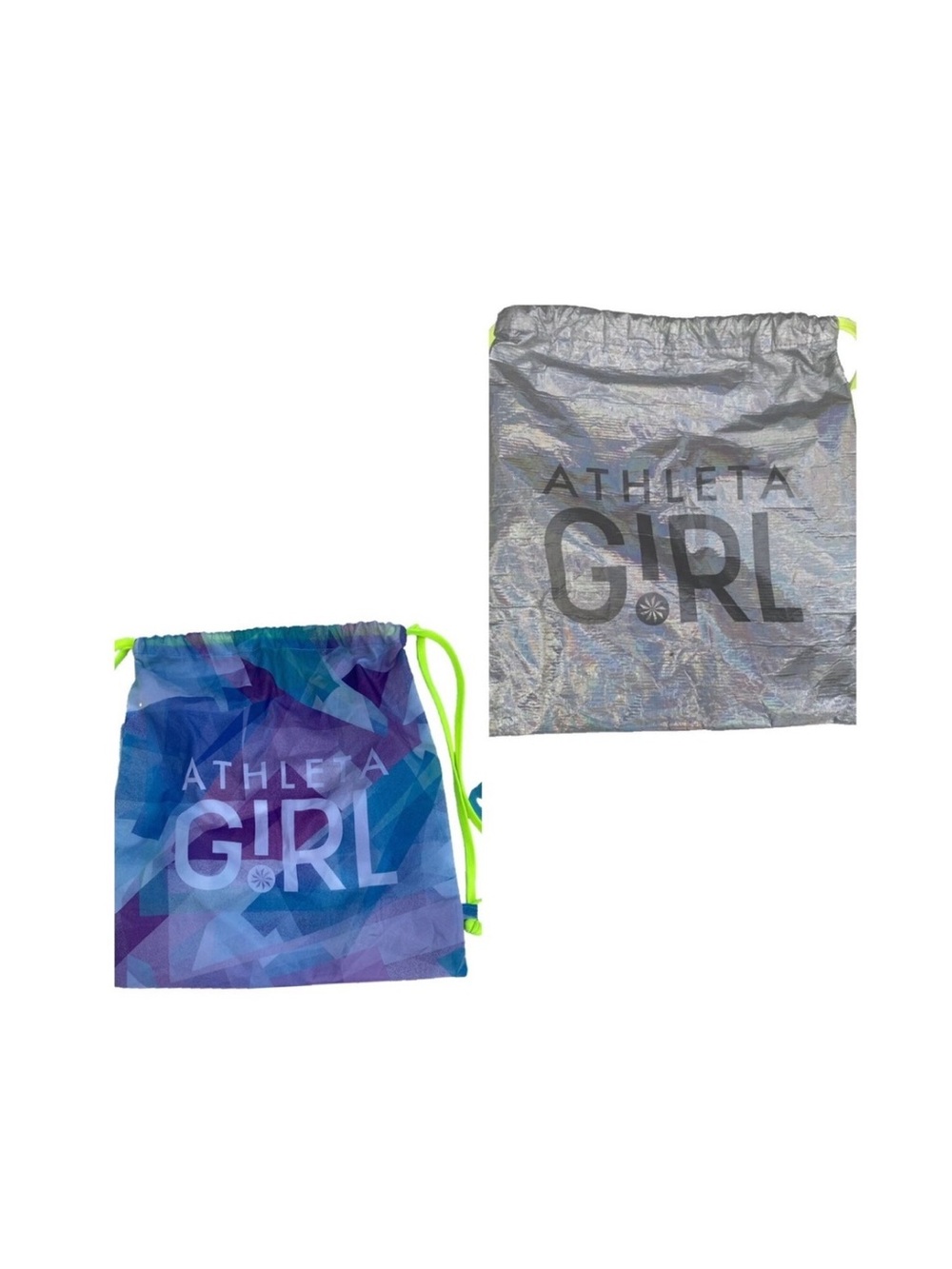 ATHLETA drawstring gym bags